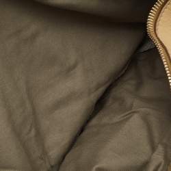 Pre Owned حقيبة كروس دولتشي أند غابانا جلد بيج بجيب مزدوجة