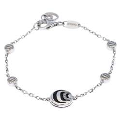 Pre Owned سوار دامياني داميانيسيما ستا شن ألماس وعقيق فضة 