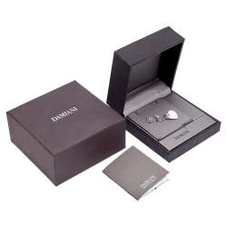 مملوكة مسبقًا قلادة دامياني داميانيسيما صدف فضة وألماس