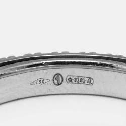 مملوكة مسبقًا Damiani D.side Diamonds 18k White Gold Ring Size 50