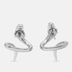 Damiani Eden Diamond 18k White Gold Earrings