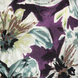 Pre Owned D&G Multicolor Floral Printed Wool V-Neck Sweater Dress S