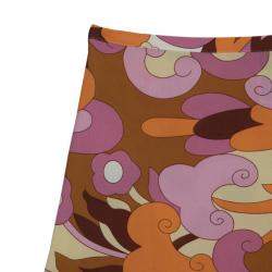 Pre Owned D&G Printed Skirt L