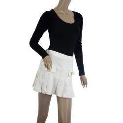 Pre Owned D&G Pleated Short Skirt S