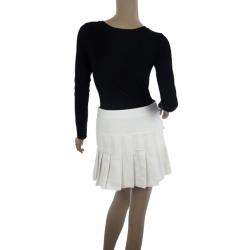 Pre Owned D&G Pleated Short Skirt S
