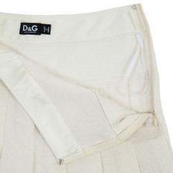 Pre Owned D&G Pleated Short Skirt S