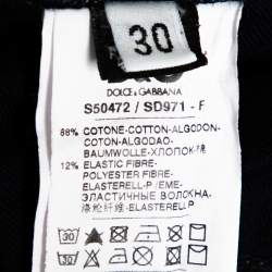 Pre Owned D&G Indigo Denim Medium Wash Tight Fit Slimmy Jeans M