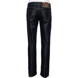 Pre Owned D&G Dark Blue Denim Regular Fit Lovely Jeans M