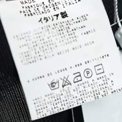 Pre Owned D&G Black Silk & Tulle Tank Top S