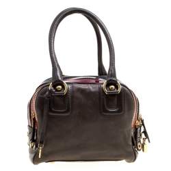 D&G Multicolor Leather Lily Bowler Bag