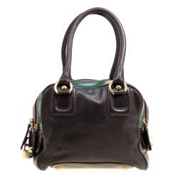 D&G Multicolor Leather Lily Bowler Bag