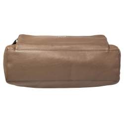 Pre Owned D&G Brown Leather Mindy Boston Bag