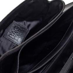 Pre Owned D&G Black Satin and Lace Bow Maika Crossbody Bag 