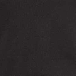 Pre Owned David Koma Black Cotton Jersey Sleeveless Bodysuit M