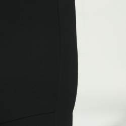 David Koma White Crepe Cut-Out Long Sleeve Mini Dress S