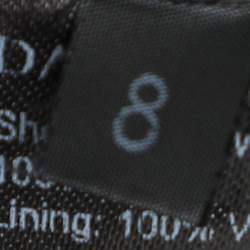 Pre Owned David Koma Black Wool Dress S