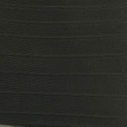 Pre Owned David Koma Black Mesh Trim Knit Bandage Dress M