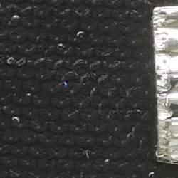 مملوكة مسبقًا David Koma Black Sequin Tweed Bralette and Mini Skirt Set S