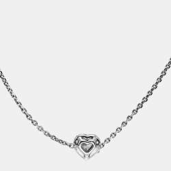 Pre Owned De Beers Aura Solitare Diamonds 18k White Gold Bracelet