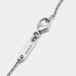 Pre Owned De Beers Aura Solitare Diamonds 18k White Gold Bracelet