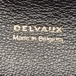 Pre Owned حقيبة ديلفو يد علوية ميني لو بريلان جلد وردية فاتحة