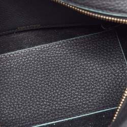 Pre Owned Delvaux Black Leather Mini Cool Box Shoulder Bag