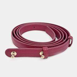 Delvaux Purple Leather Briand Mini Box bag