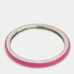 Pre Owned Delvaux Pink Leather Briand Mini Box bag