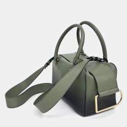 Pre Owned Delvaux Green Leather Cool Box