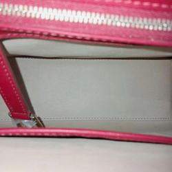 Pre Owned Delvaux Red Leather Tompet MM