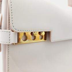 Pre Owned Delvaux Pink Leather Tompet MM