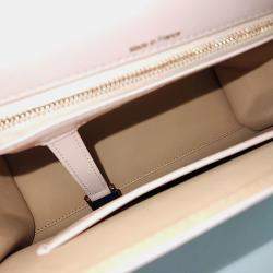 Pre Owned Delvaux Pink Leather Tompet MM