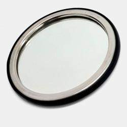 Pre Owned Delvaux Black Leather Briand MM