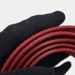 Pre Owned Delvaux Brillon Lipstick Box Calf Leatherleather Size Mm