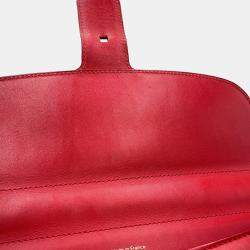 Pre Owned Delvaux Brillon Lipstick Box Calf Leatherleather Size Mm