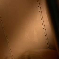 Pre Owned حقيبة ديلفو بريلون ميكرو جلد براءة رمادي درع حديدي