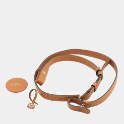 Pre Owned Delvaux Brillon Brown Leather Size Mm