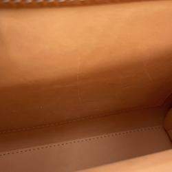 مملوكة مسبقًا Delvaux Tempate Vegetal Ivory Crispy Calf Leather Size PM