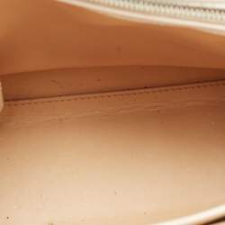Delvaux White Leather Tempete MM Top Handle Bag                  