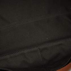 مملوكة مسبقًا DeMellier Brown/Natural Canvas and Leather The Tokyo Tote