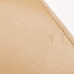 Pre Owned DeMellier Brown Leather Vancouver Shoulder Bag