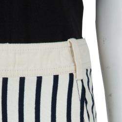 10 Crosby Derek Lam Striped Cotton Trousers S