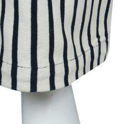 10 Crosby Derek Lam Striped Cotton Trousers S