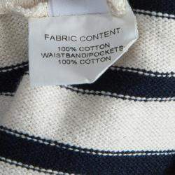10 Crosby Derek Lam Striped Cotton Trousers S