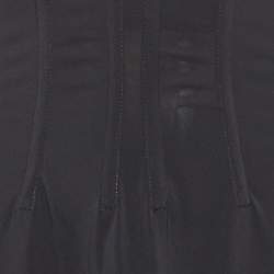 Pre Owned D&G Vintage Black Jersey Flared Short Dress S