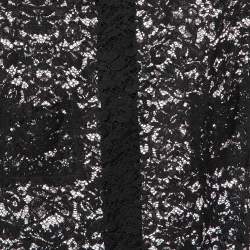 Pre Owned D&G Black Lace Sleeveless Top M