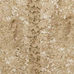 D&G Beige Lace Sleeveless Sheer Top S