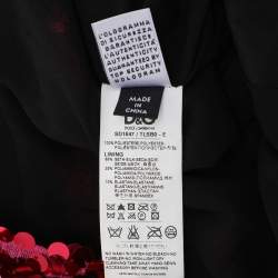 Pre Owned D&G Pink Sequin Embellished Dress S