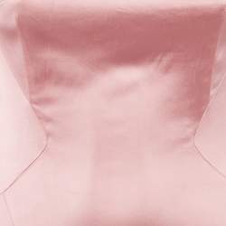Pre Owned D&G Pink Satin Sleeveless Mini Dress M