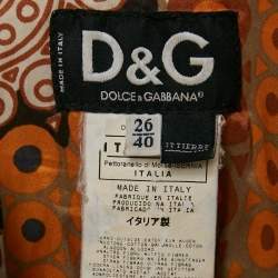 D&G Blue Denim Button Front Jacket S